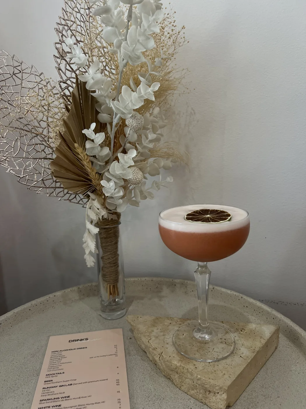 Cocktails and blow dry styling at Runway's cocktail and blow dry bar in Tamworth